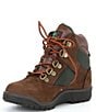 Color:Brown/Green - Image 4 - Boys' 6#double; Field Nubuck Leather and Mesh Boots (Toddler)