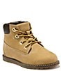 Color:Wheat - Image 1 - Kids' 6#double; Pokey Pine Nubuck Leather Boots (Infant)