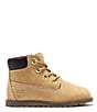 Color:Wheat - Image 2 - Kids' 6#double; Pokey Pine Nubuck Leather Boots (Infant)