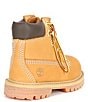 Color:Wheat - Image 2 - Kids' 6#double; Premium Leather Cold Weather Combat Boots (Infant)