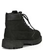 Color:Black - Image 2 - Kids' Classic 6#double; Waterproof Combat Boots (Youth)