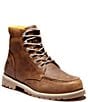 Color:Saddle - Image 1 - Men's Redwood Moc Toe Waterproof Boots