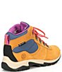 Color:Wheat - Image 2 - Mt. Maddsen Mid Waterproof Leather Hiking Boots