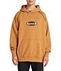 Color:Wheat Boot - Image 1 - Oval Logo Patch Hoodie