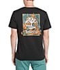 Color:Black - Image 1 - Short Sleeve Timberland Hike Graphic T-Shirt
