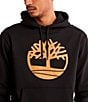 Color:Black/Wheat Boot - Image 5 - Tree Logo Hoodie