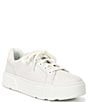 Color:White - Image 1 - Women's Laurel Court Low Leather Sneakers