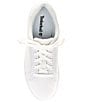 Color:White - Image 5 - Women's Laurel Court Low Leather Sneakers
