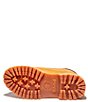 Color:Wheat Nubuck - Image 5 - Women's Nellie Waterproof Leather Lug Sole Chukka Booties