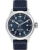 Timex Men's Waterbury Automatic Leather Strap Watch - Image 1
