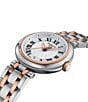 Color:Two Tone - Image 2 - Women's Bellissima Quartz Analog Two-Tone Stainless Bracelet Watch