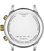 Tissot Chrono XL Classic Two Tone Stainless Steel Green Dial Bracelet Watch, Color:Two Tone/Blue - Image 2