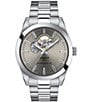 Color:Silver - Image 1 - Gentleman Powermatic 80 Automatic Stainless Steel Bracelet Watch