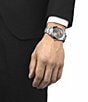 Color:Silver - Image 5 - Gentleman Powermatic 80 Automatic Stainless Steel Bracelet Watch