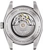 Color:Silver - Image 2 - Gentleman Powermatic Stainless Steel Black Dial Automatic Watch