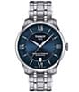 Tissot Men's Chemin Des Tourelles Powermatic 80 Automatic Blue Dial Stainless Steel Bracelet Watch, Color:Silver - Image 1