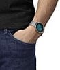Color:Silver - Image 5 - Men's Everytime Quartz Analog Mesh Stainless Steel Bracelet Watch