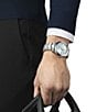 Color:Silver - Image 5 - Men's Gentleman Powermatic 80 Automatic Stainless Steel Bracelet Watch