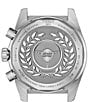 Color:Silver - Image 2 - Men's Prs516 Quartz Black Dial Chronograph Stainless Steel Bracelet Watch