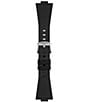 Color:Black - Image 2 - Men's Gridded Prx Powermatic 80 Automatic Black Strap Watch