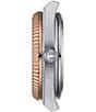 Color:Silver - Image 5 - Men's Prx Powermatic Automatic 80 Stainless Steel and 18K Gold Bracelet Watch