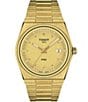 Color:Gold - Image 1 - Men's Prx Quartz Analog Gold Stainless Steel Bracelet Watch