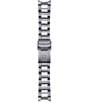 Color:Silver - Image 2 - Men's Black Seastar 1000 Quartz Analog Stainless Steel Bracelet Watch