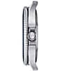 Color:Silver - Image 4 - Men's Blue Seastar 1000 Quartz Analog Stainless Steel Bracelet Watch