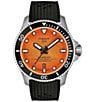 Tissot Men's Seastar GTS 2000 Powermatic 80 Automatic Rubber Strap Watch - Image 1