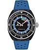 Color:Blue - Image 1 - Unisex Sideral Tonneau Powermatic 80 Sport Collection Automatic Blue Strap Watch