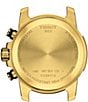Color:Gold - Image 2 - Men's Super Sport Quartz Chronograph Gold Tone Stainless Steel Bracelet Watch