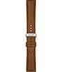 Color:Light Brown - Image 4 - Men's Telemeter 1938 Automatic Light Brown Leather Strap Watch