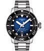 Tissot Men's Seastar 2000 Professional Powermatic Stainless Steel Bracelet Watch - Image 1