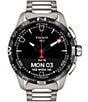 Tissot T-Touch Connect Solar Watch, Color:Silver - Image 10