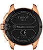 Tissot T-Touch Connect Black Dial Solar Watch, Color:Black/Rose - Image 2