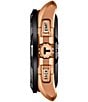 Tissot T-Touch Connect Black Dial Solar Watch, Color:Black/Rose - Image 3