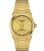 Color:Gold - Image 1 - Unisex PRX Powermatic 80 Automatic Yellow Gold Stainless Steel Bracelet Watch