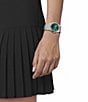 Color:Silver - Image 5 - Unisex Prx Quartz Analog Green Dial Stainless Steel Bracelet Watch