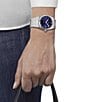 Color:Silver - Image 5 - Unisex Prx Quartz Analog Blue Dial Stainless Steel Bracelet Watch