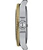 Color:Silver - Image 4 - Unisex Seastar 1000 Quartz Analog Stainless Steel Bracelet Watch