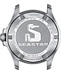 Color:Silver - Image 5 - Unisex Seastar 1000 Quartz Analog Stainless Steel Bracelet Watch