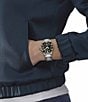 Color:Silver - Image 6 - Unisex Seastar 1000 Quartz Analog Stainless Steel Bracelet Watch