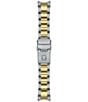 Color:Two Tone - Image 4 - Unisex Seastar 1000 Quartz Analog Two-Tone Stainless Steel Bracelet Watch