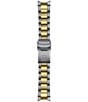 Color:Two Tone - Image 4 - Unisex Seastar 1000 Quartz Analog Two Tone Stainless Steel Bracelet Watch