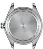 Color:Tan - Image 2 - Unisex Tissot Pr 100 Quartz Analog Tan Leather Strap Mother-of-Pearl Watch