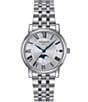 Color:Silver - Image 1 - Women's Carson Lady Premium Moonphase Quartz Analog Stainless Steel Bracelet Watch