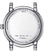 Color:Silver - Image 3 - Women's Carson Lady Premium Moonphase Quartz Analog Stainless Steel Bracelet Watch