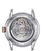 Color:Two Tone - Image 2 - Women's Chemin Des Tourelles Powermatic 80 Automatic Two Tone Stainless Steel Bracelet Watch