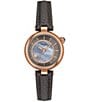 Tissot Women's Desir Automatic Grey Leather Strap Watch - Image 1