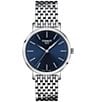 Tissot Women's Everytime Classic Collection Analog Stainless Steel Bracelet Watch, Color:Grey - Image 1